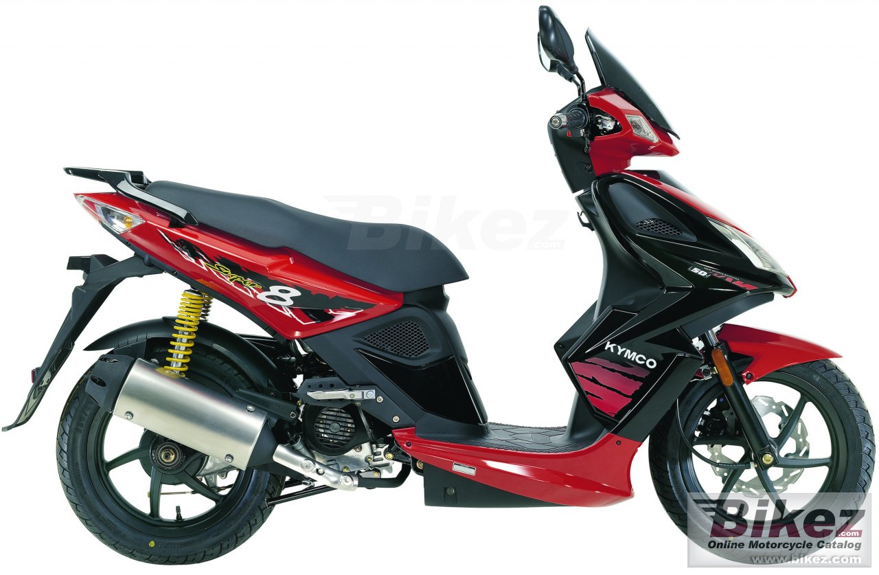 Big Kymco super 8 picture and wallpaper from Bikez.com